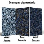 Piso drenante monolítico com seixos de quartzo | Drenopav