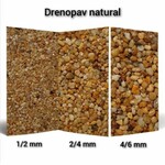 Piso drenante monolítico com seixos de quartzo | Drenopav