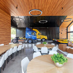 Teto Vinílico Linha Wood Teca Noz | Teto vinílico