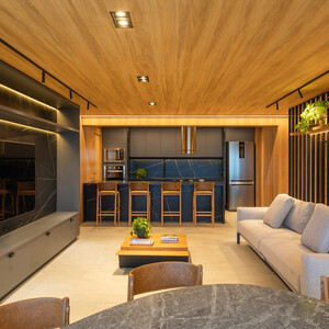 Teto Vinílico Linha Wood Teca Bege| Teto vinílico