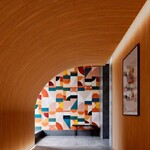 Teto Vinílico Linha Plus Breeze Light Bege e Marrom | Teto vinílico