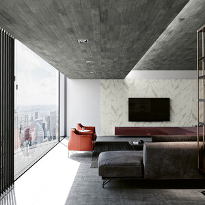 Teto Vinílico Plus Linha Urban Grafite e Silver | Teto Vinílico